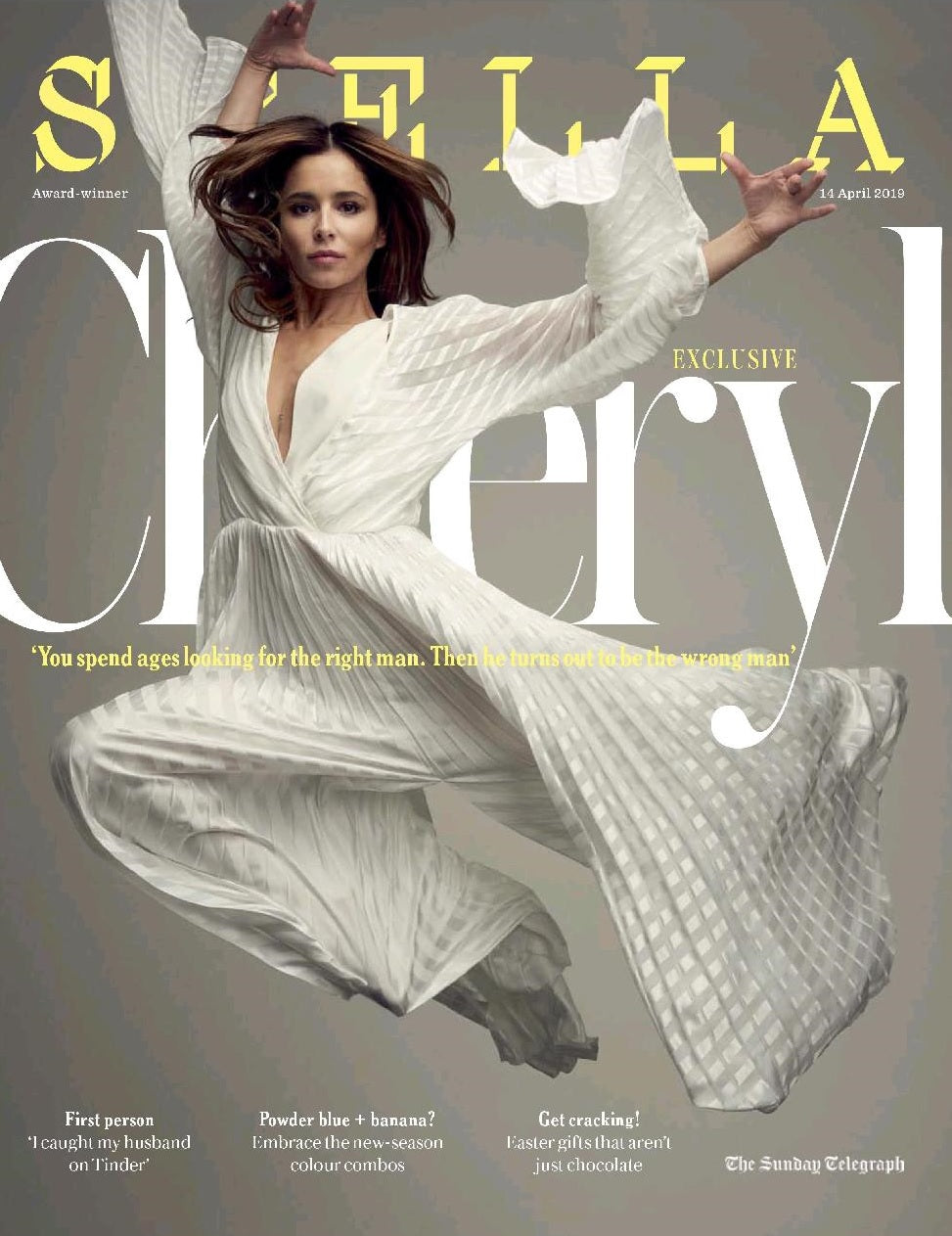 Stella Magazine features Cheryl in SS19 on their cover