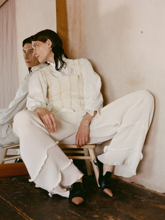 Also Journal feature Georgia Hardinge's AW19 Quartz Trouser