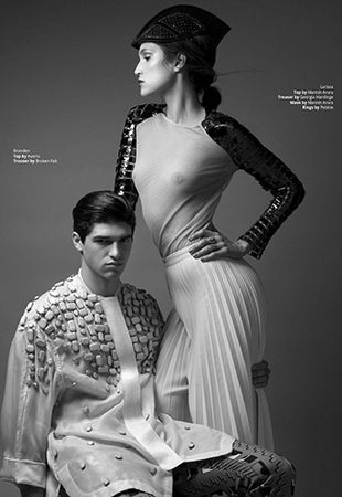 SS16 Pearl Trouser featured in KaltBlut Magazine