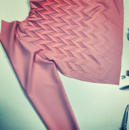 Behind the Pleat... AW14 'Faded' Collection