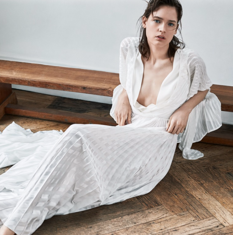 MAKE Magazine feature the SS19 Beam Wrap Top and Luminary Culotte