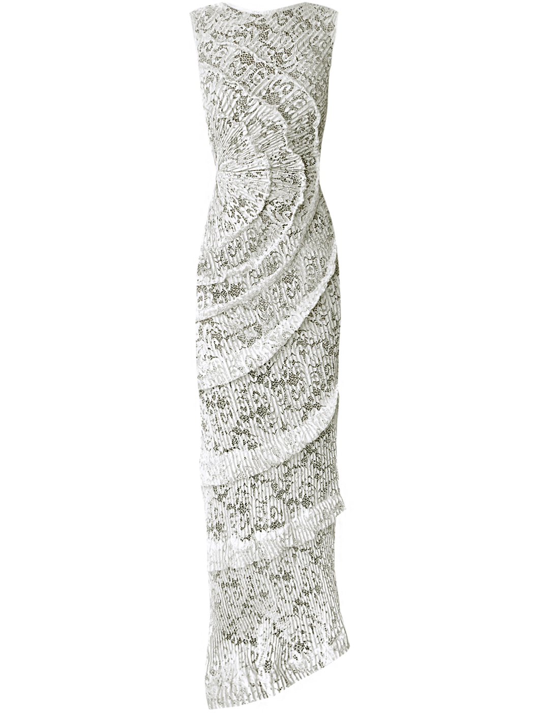 Spiral Dress Floor Length